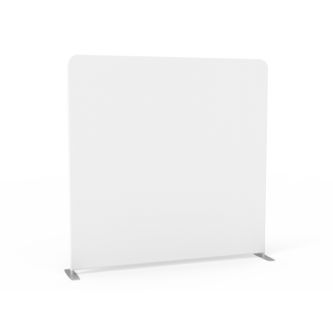 8x8 Stock White Flat Tension Fabric Backdrop Banner Stand 8x8 Stock White Flat Tension Fabric Backdrop Banner Stand