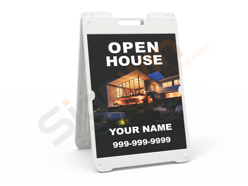 SimpoSign II A Frame Sign Display Print Stand for Notice & Warning 02 SimpoSign II A Frame Sign Display Print Stand for Notice & Warning 02