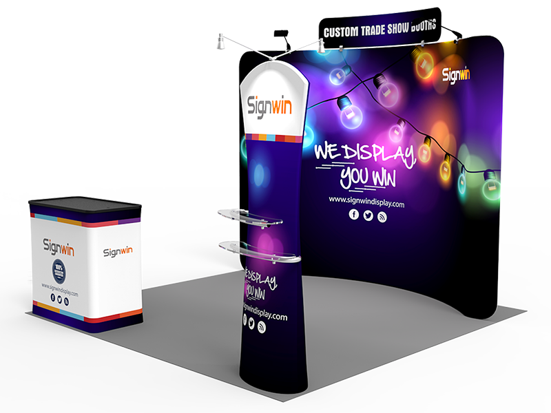 10x10ft Standard Trade Show Booth 20 Signwin