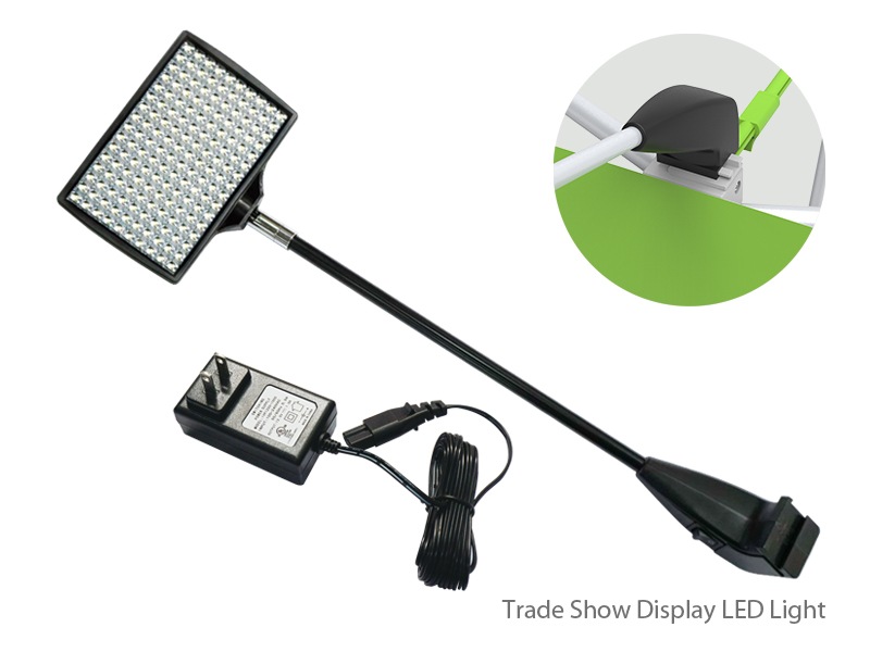 Custom 10ft Flat & Foldable Fabric Pop Up Trade Show Booth Backwall Display with Premium Case to Podium