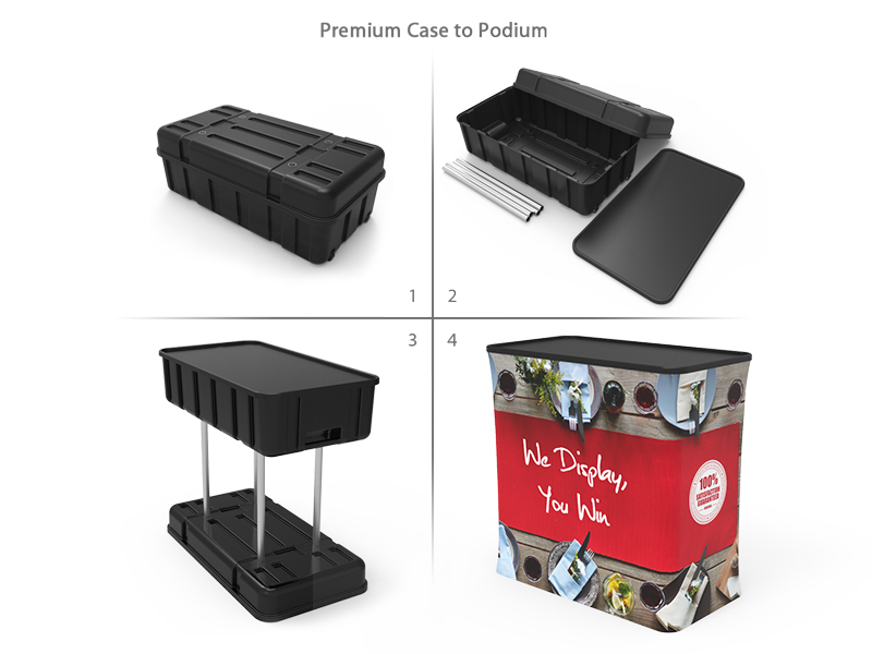 10x10ft Custom Trade Show Booth 22