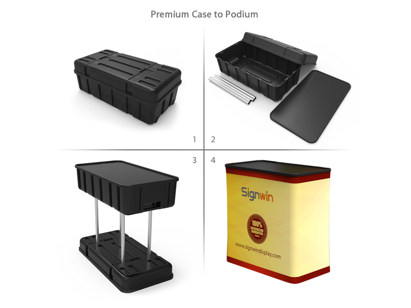 10x10ft Custom Trade Show Booth G