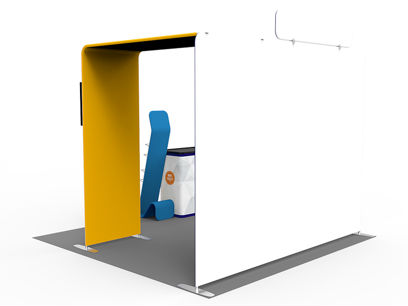 10x10ft Custom Design Printing Archy Monitor Tension Fabric Trade Show Booth M