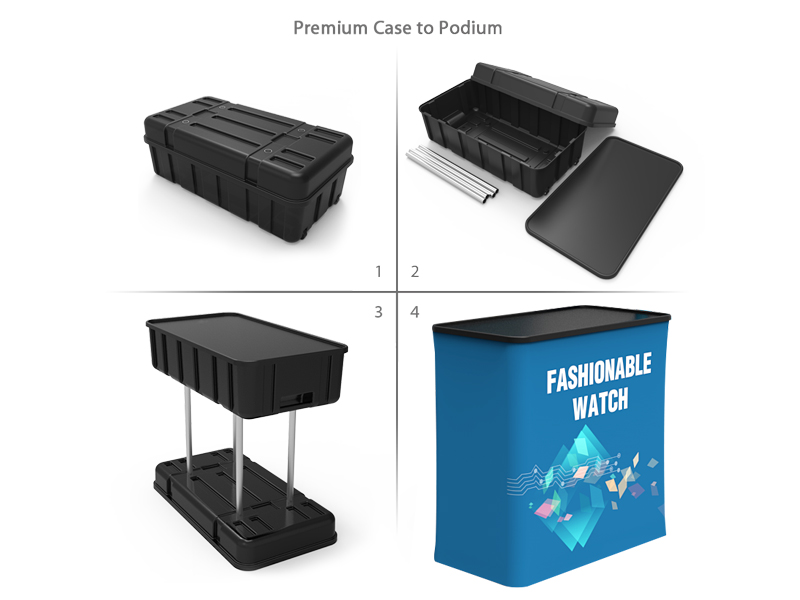 10x10ft Custom Trade Show Booth W