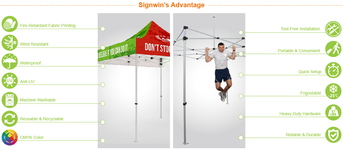 Signwin 10x10 Custom Pop Up Canopy Tent_10X10-HL-CT_Advantage
