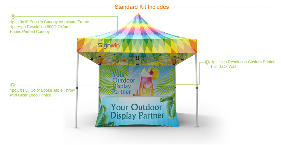 Signwin-10x10 Custom Pop Up Canopy Tent Combos 15_10X10-HL-CT15_Advantage