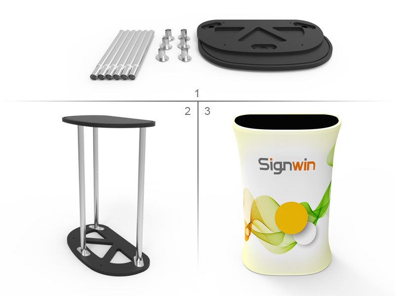 10x10ft Standard Trade Show Booth 04