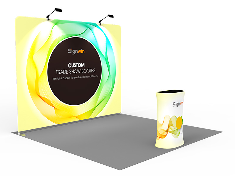 10x10ft Standard Trade Show Booth 04