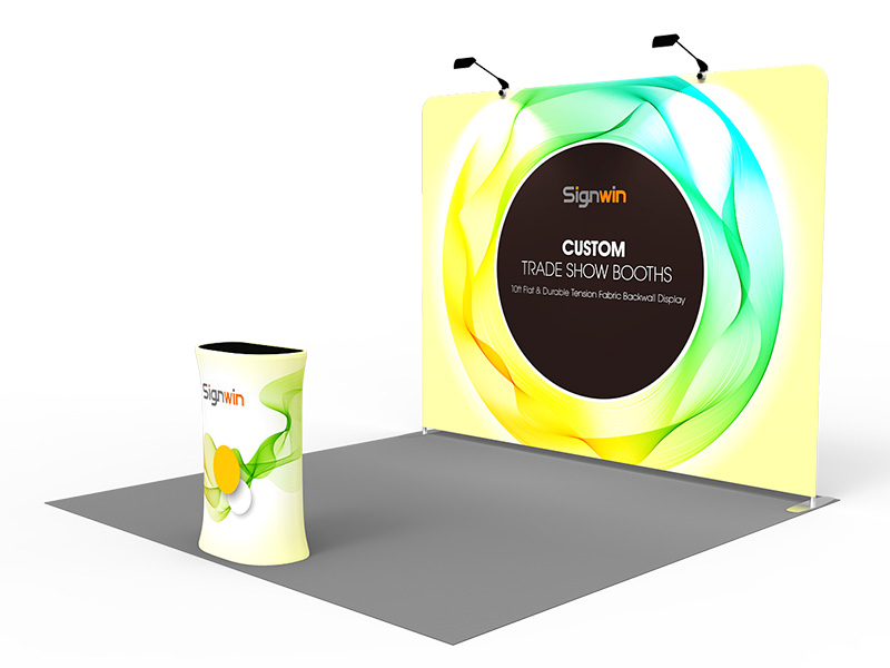 10x10ft Standard Trade Show Booth 04