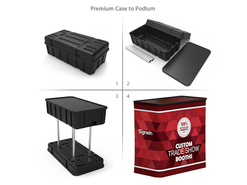 10x20ft Custom Trade Show Booth F