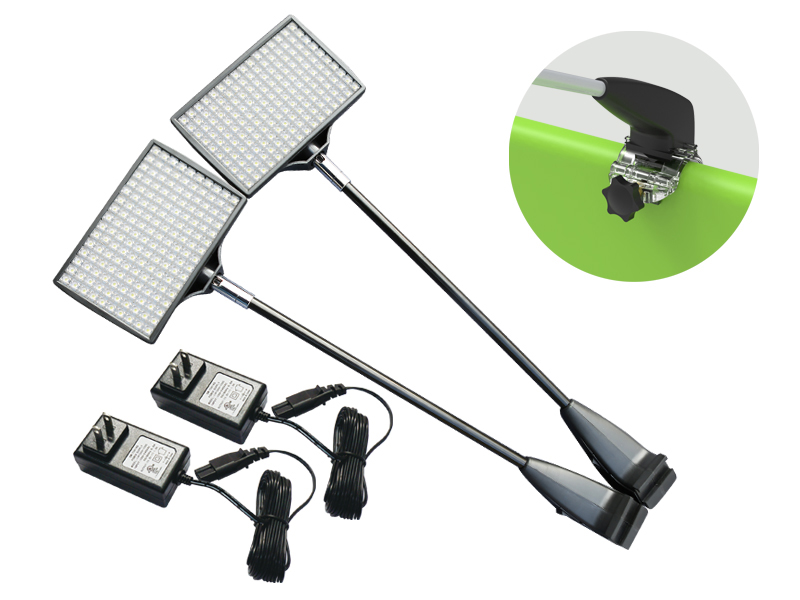 Custom 10x10ft Corner Butterfly Hanging & Shelving Booth Kit Q