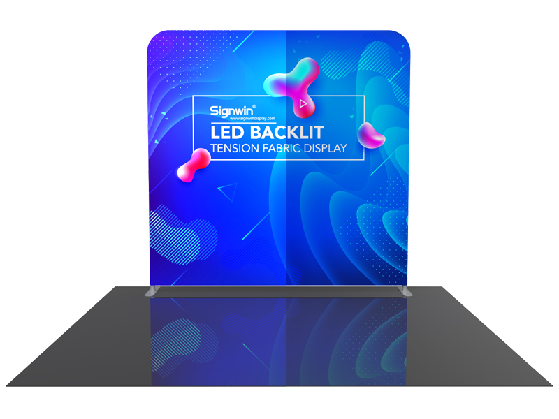 Win　サイン　ULTlMUNE brightwin Custom 8ft Flat Luminous Tension Fabric LED Backlit Trade