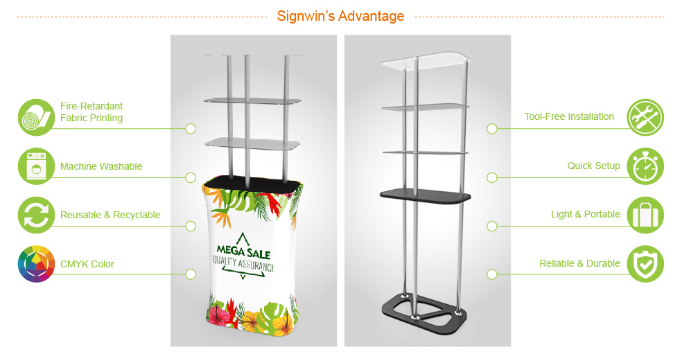 Signwin-Rectangular-Display-Tower-Counter-with-Fabric-Printing_DT-S-01_Advantage