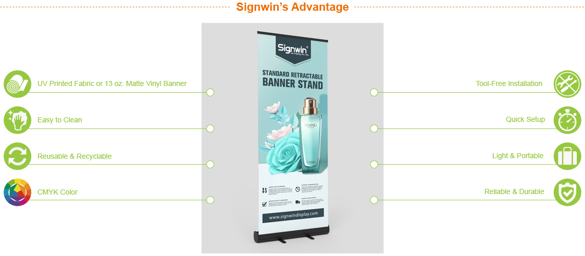 Poster Holder Display Print Stand for Notice & Warning 01 - SIGNWIN