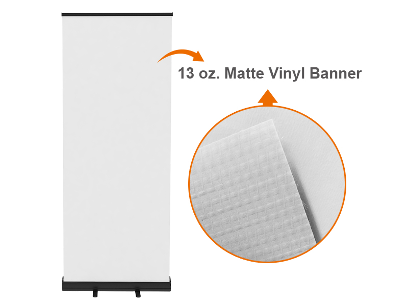 Standard Retractable Banner Stand with Economic Base