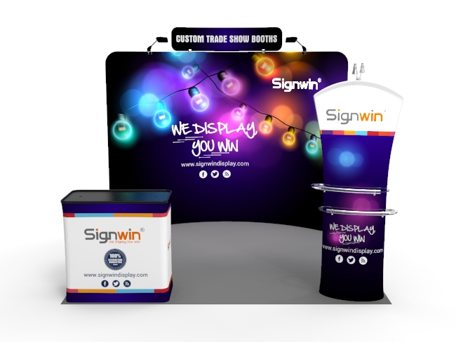 10x10ft Standard Trade Show Booth 20 - Signwin ®